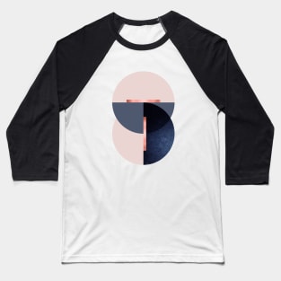 Geometric Circles Baseball T-Shirt